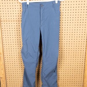 L.L. Bean Water-Resistant Cresta Five-Pocket Pants 44W x 29 ins Slate Blue